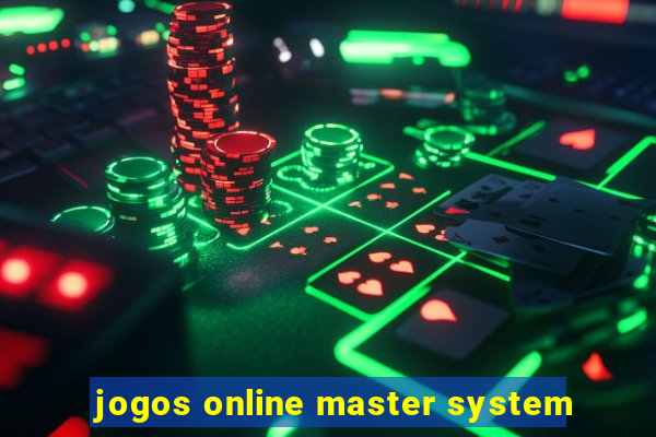 jogos online master system